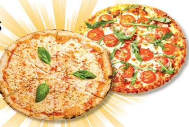  - 2 Large Pizza Veggie for $28