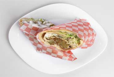  - Falafel Wrap for $6.99